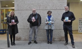 Es presenten els llibres «Aigua de Mar» de Jordi Cervera i «Lladre de Mar» de Josep Masanés, el 9è i 10è Premi de Narrativa Marítima Vila de Cambrils