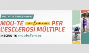 La Fundació Esclerosi Múltiple organitza una nova edició de la cursa «Mou-te», enguany virtual, del 23 al 25 d'abril
