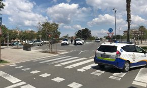 Una ciclista resulta ferida al ser atropellada per un vehicle a un pas de vianants del passeig la Salle, al barri de l'Eixample