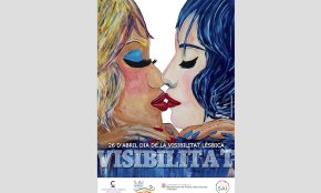 La Casa de la Vila llueix una pancarta amb motiu del Dia per a la Visibilitat Lèsbica