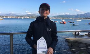 El regatista del CN Cambrils, Joan Domingo, medalla de bronze sub13 a la Copa d'Espanya d'Optimist
