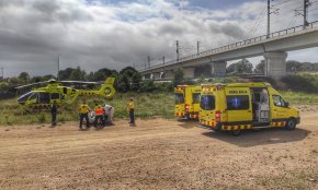 Un home s'electrocuta quan intentava sostreure cable de coure a l'estació transformadora de l'autopista Ap-7