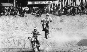 Prova de motocròs al circuit del Pinaret / Maig de 1975
