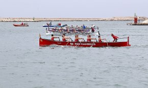 El Club Rem Cambrils participa al Campionat d'Espanya de Llaüt Mediterrani disputat a Dènia