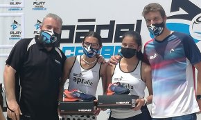 Les joves Míriam Morales i Clara Gallardo s'enduen el primer Torneig Estrella Damm del Pàdel Cambrils