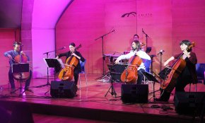 Èxit rotund a la Cripta amb l’actuació de Northern Cellos i la seva interpretació de la música de pel·lícules