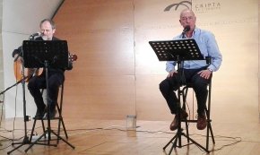 Composició poetico-musical en homenatge a Manuel de Pedrolo a la Cripta 