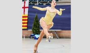 La patinadora cambrilenca Maria Rius queda setena al Campionat de Catalunya de Patinatge Artístic disputat a Cambrils