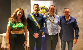 Carles Rovira, nou president del Club Rotary Cambrils