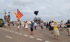 Les Àvies i Avis per la Independència persisteixen en les seves concentracions silencioses al Port