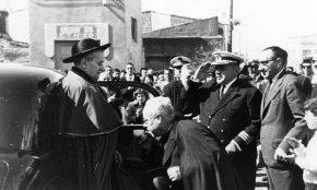 Visita del cardenal Benjamín de Arriba i Castro a Cambrils / Juliol 1963