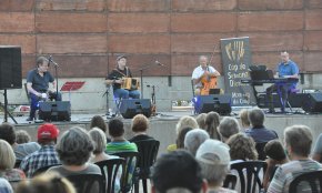 Guillem Anguera Quartet actua al parc del Pescador dins del XIV Cap de Setmana Diatònic 