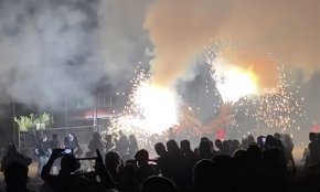La Galera de Foc participa al Toc de Foc de la Festa Major de l'Hospitalet de l'Infant