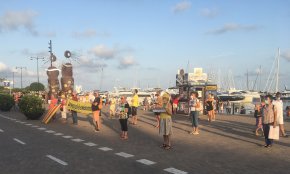 Les Àvies i Avis per la Independència protagonitzen la darrera concentració al Port del mes d'agost