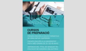 Oberta la preinscripció als cursos de l’Escola d’Adults de Vandellòs i l'Hospitalet de l'Infant