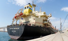El Port Tarragona registra l'operativa d'exportació d'alfals més gran de la seva història