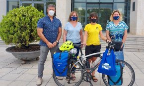Des de Huelva fins a Istanbul en bicicleta, passant per Cambrils, per reforestar la Sierra de Huelva
