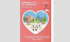 Abonaments gratuïts de 15 minuts per provar el servei públic de lloguer de bicicletes elèctriques, avui, a l'Hospitalet de l'Infant