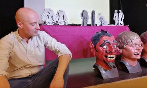 L'artista cambrilenc David Callau farà l'escultura d'homenatge als gegants de Montbrió del Camp