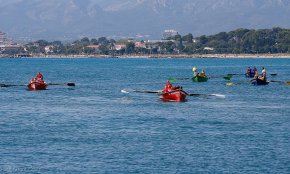 Quatre clubs participen en la segona Travessa dels Cagarrieres, organitzada pel Club Rem Cambrils
