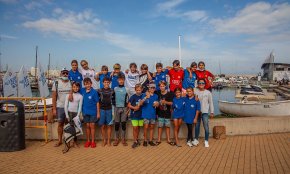 Joan Domingo i Iker Múgica del CN Cambrils pugen al pòdium del XI Trofeu Mar d'Empúries d'Optimist