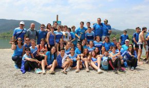 Vent d'Estrop Vogadors de Cambrils, campió per clubs al Campionat de Catalunya de Llaüt mediterrani celebrat a Banyoles