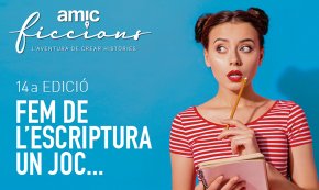 Es posa en marxa la 14a edició del concurs literari juvenil «AMIC-Ficcions, l'aventura de crear històries»