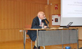 Doctor Pere Mestres: «La vacuna es va descobrir d'una manera no científica; la paraula vacuna ve de vaca»