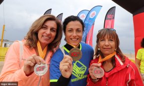 Les marxadores del Centre Excursionista Cambrils pugen al podi del primer campionat de Catalunya d'Aqua Beach Trail