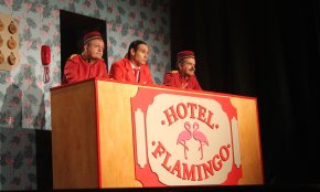 Clownic presenta l'espectacle «Hotel Flamingo», el seu homenatge al Tricicle