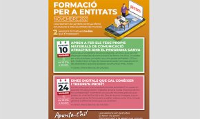 El Departament de Participació Ciutadana programa noves sessions formatives per a entitats