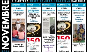 La Biblioteca Josep Salceda i Castells commemora el 150è aniversari del naixement del cineasta Segundo de Chomón