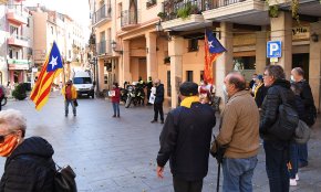 Ambient d'hivern a la primera concentració del mes de novembre de les Àvies i Avis 