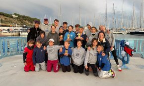 Grans resultats de l'equip d'Optimist del Club Nàutic Cambrils al 32è Gran Premi Principat d'Andorra