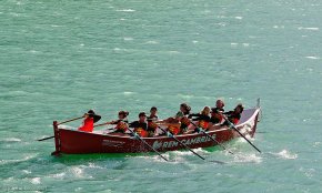 El Club Rem Cambrils competeix a la segona regata de llarga distància al pantà de La Baells sumant tres tercers llocs