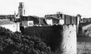Torré del Llimó i campanar de Santa Maria / Dècada de 1960
