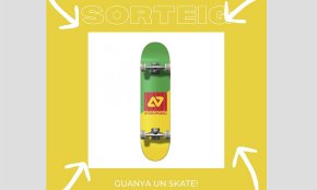 El Departament de Joventut sorteja un skate per promocionar el Carnet Jove  