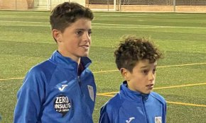 Els jugadors cambrilencs Dídac Morillas, Martí Guinovart i Paül Almirón, convocats per la selecció territorial de futbol sub12