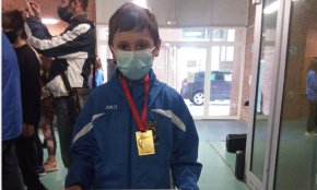 El tirador Pablo García Haro guanya la medalla d'or amb carrabina de la Lliga Joves Promeses en la categoria benjamí