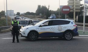 Denunciat el conductor d'una moto després de donar-se a la fuga d'un control policial 