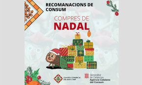 L'Oficina Comarcal del Consum del Consell Comarcal i l'Agència Catalana de Consum difonen recomanacions per a unes compres de Nadal responsables
