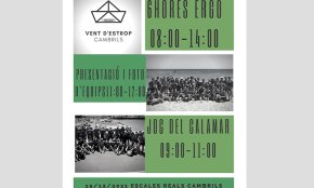 Vent d'Estrop Vogadors de Cambrils programa una matinal d'activitats, aquest diumenge, per La Marató de TV3