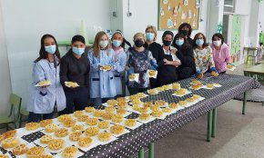L'escola Marinada recapta 860 euros per a la Marató TV3 amb l'esmorzar solidari i una cursa amb tot l'alumnat