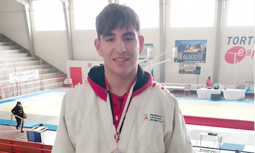 Imatge del judoka Andreu Pérez