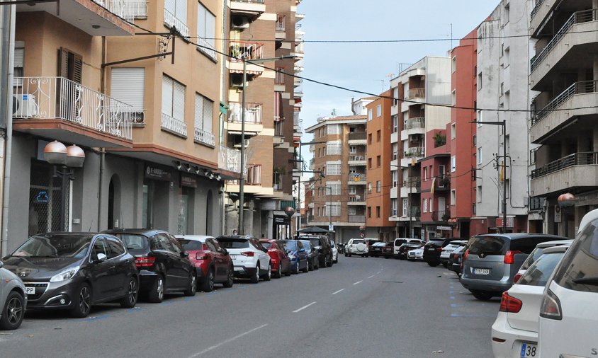 Imatge de la rambla de Jaume I