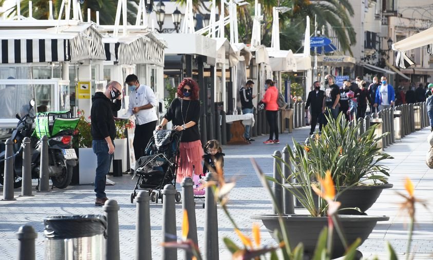 Imatge d'arxiu de la façana marítima del Port