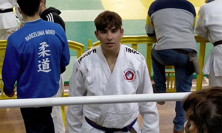 Andreu Pérez va assolir la medalla de bronze a la Super Copa de Catalunya júnior