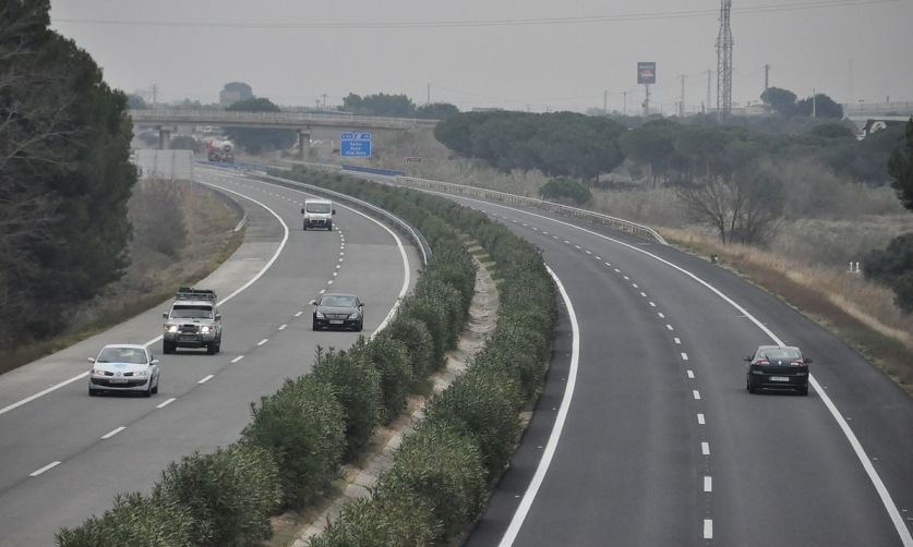 Imatge d'arxiu de l'AP-7, al seu pas per Cambrils