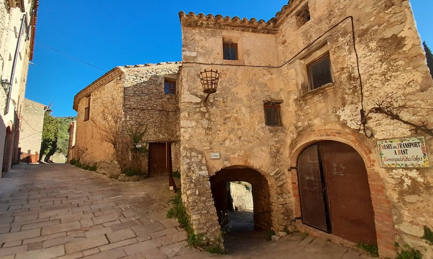 Imatge del nucli de Llaberia (Tivissa) a la comarca de la Ribera d'Ebre