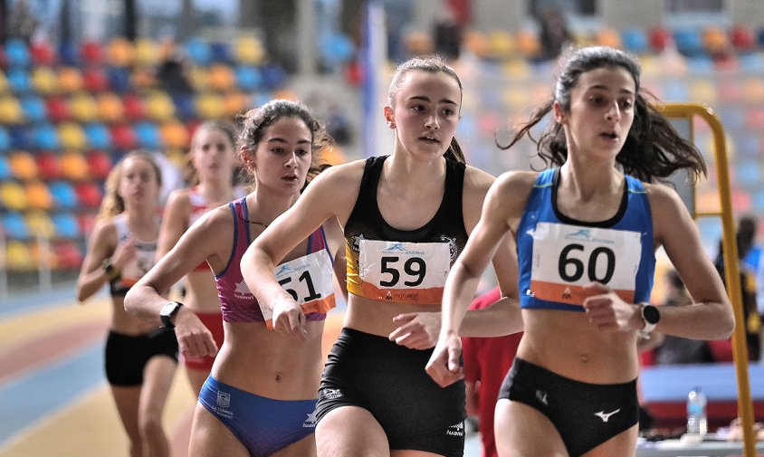 L'atleta Emma Taggi va guanyar la prova dels 3.000 m. llisos